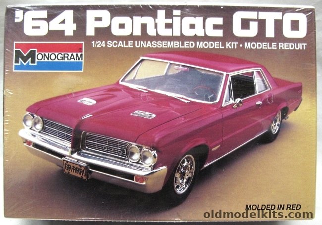 Monogram 1/24 1964 Pontiac GTO 2 Door Hardtop, 2714